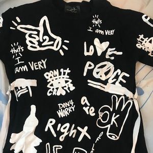 Alexander McQueen doodle tee